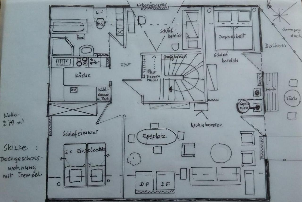 Ferienwohnung Ringbergblick Suhl Eksteriør billede